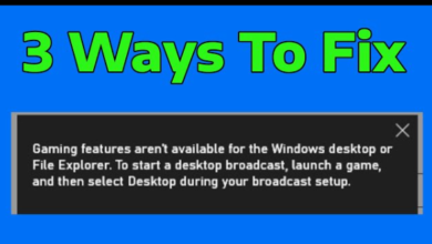 Gaming Features Aren’t Available for Windows Desktop: Quick Fixes