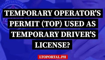 How Many Hours May a Temporary Operator'S Permit (Top) Be Used As a Temporary Driver'S License?