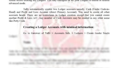 Which Ledger is Created by Tally Automatically As Soon As We Create a New Company